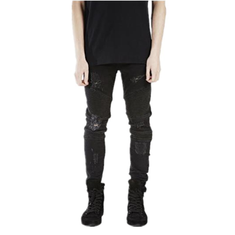 Men Spring Autumn Clothing Good Quality pant New Design Denim Skinny Jeans Distressed cotton fashion pants, Black
Men Spring Autumn Clothing Good Quality pant New Design Denim Skinny Jeans Distressed cotton fashion pants, Black