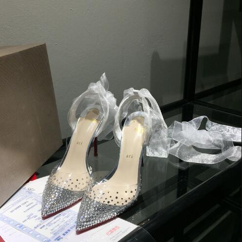 Hot Sale- quality ladies high heel transparent belt drill style dress shoes, ladies fashion sexy party sandals wedding shoes, White
Hot Sale- quality ladies high heel transparent belt drill style dress shoes, ladies fashion sexy party sandals wedding shoes, White