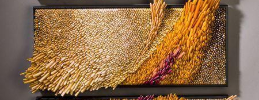 2019 Wholesale Handmade Blown In The Wind Design Glass Wall Plaques Decor Art Glass Wall Decorative glass