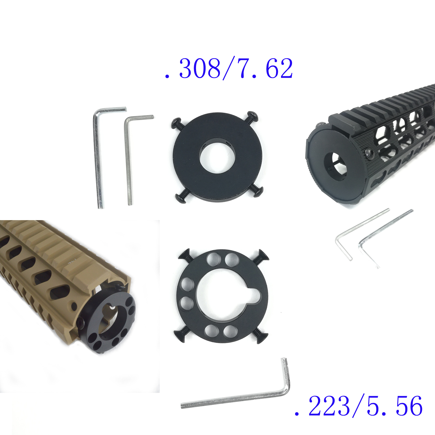 Free Float Handguard Rail End Cap For .223/5.56 Or .308/7.62 Handguard Types Optional
Free Float Handguard Rail End Cap For .223/5.56 Or .308/7.62 Handguard Types Optional