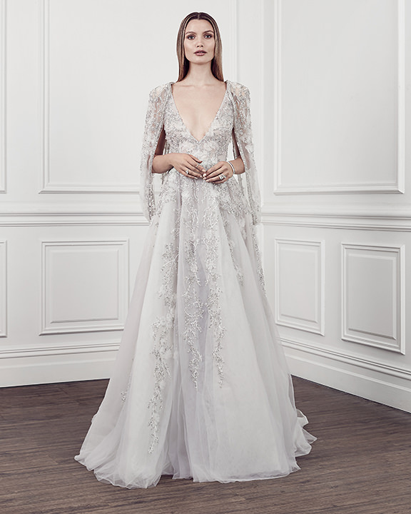 Pallas Couture Beach Wedding Dresses V Neck Lace Appliqued Beads A Line Boho Bridal Gowns Custom Made Plus Size Bohemian Wedding Dress