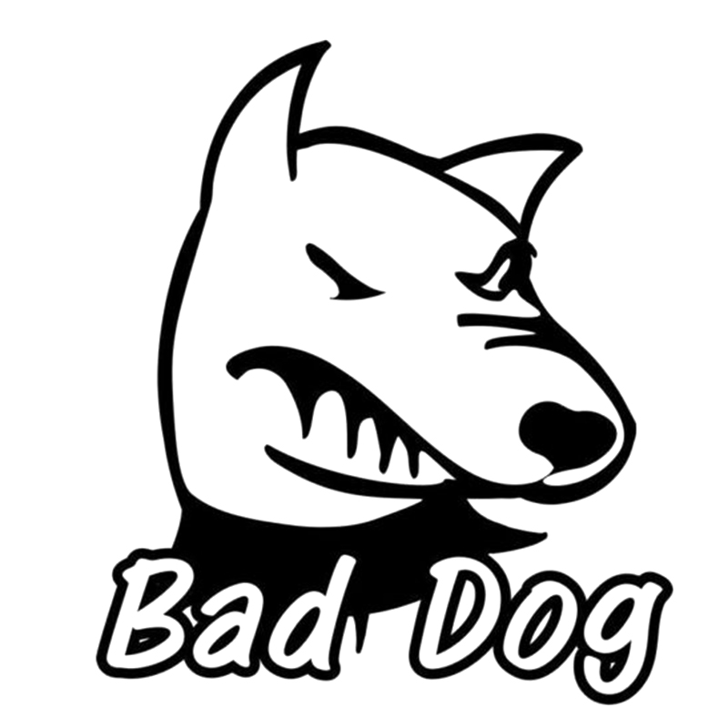 15*13cm Bad Dog Vinyl Decal Sticker Funny Car Window Bumper Novelty JDM Drift Vinyl Decal Sticker, Color
15*13cm Bad Dog Vinyl Decal Sticker Funny Car Window Bumper Novelty JDM Drift Vinyl Decal Sticker, Color