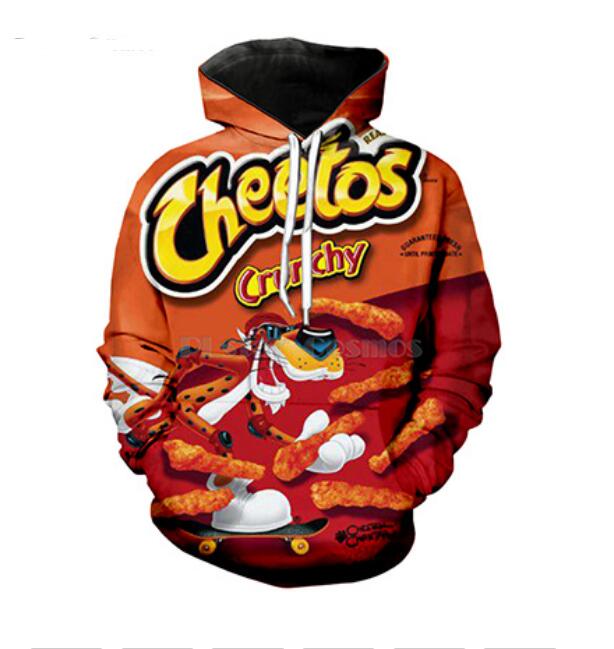 Hot Fashion Men Hoodies Hot Cheetos 3D HD Print Casual Fox Hoodies Sweatshirts Couple Tracksuits Women Hoodies LM041, Multicolor
Hot Fashion Men Hoodies Hot Cheetos 3D HD Print Casual Fox Hoodies Sweatshirts Couple Tracksuits Women Hoodies LM041, Multicolor