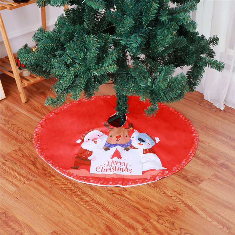 90CM Christmas Tree Skirts Long hair Non-woven Christmas Tree Skirt Ornament 35inch Diameter #4e05
90CM Christmas Tree Skirts Long hair Non-woven Christmas Tree Skirt Ornament 35inch Diameter #4e05