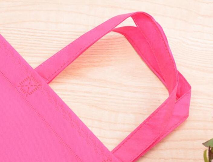 26cm*33cm manufacturer custom-made off-the-shelf non-woven bag carry shopping bag blank environmental protection bag can print logo