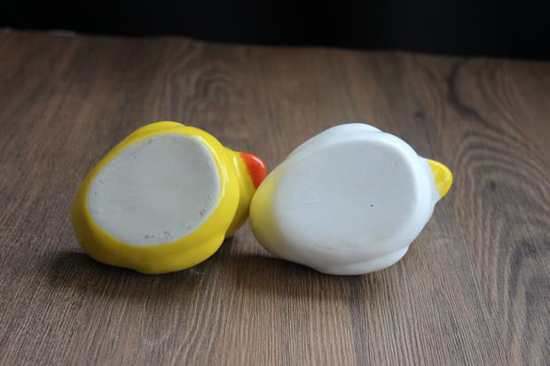 Little duck ceramic flower pot succulent planter decoration creative cute potted desktop home and garden decor ornaments