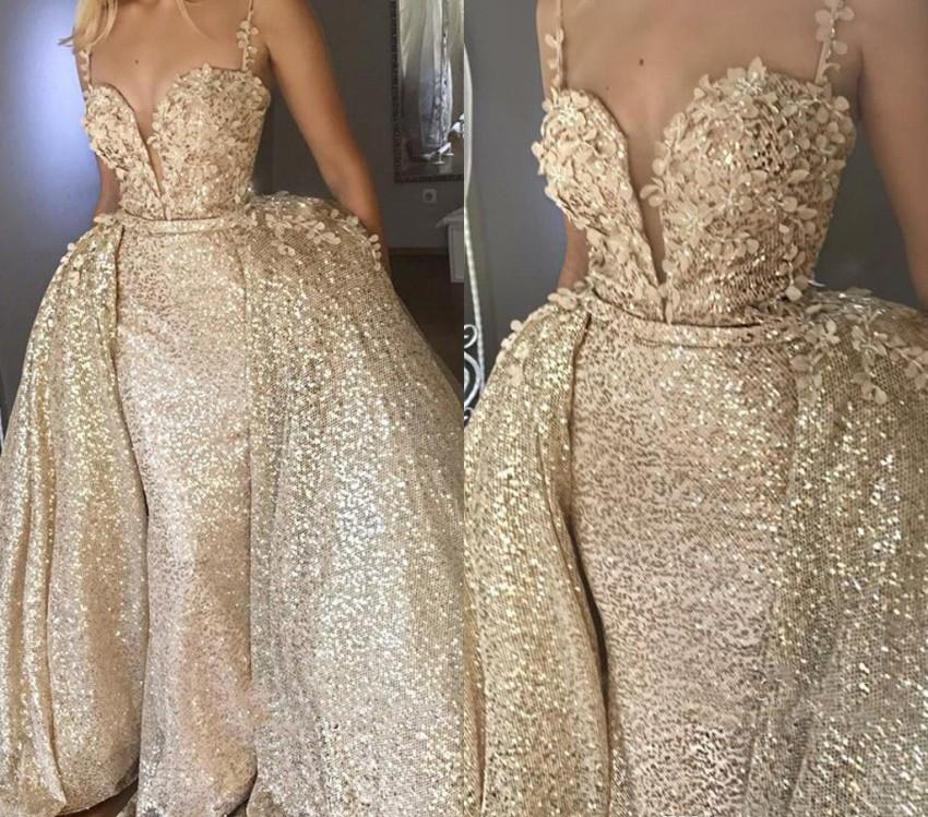 Luxury Champagne Evening Dresses With Detachable Skirt Celebrity Holiday Women Wear Formal Party Prom Gowns Custom Made Plus Size, Daffodil
Luxury Champagne Evening Dresses With Detachable Skirt Celebrity Holiday Women Wear Formal Party Prom Gowns Custom Made Plus Size, Daffodil