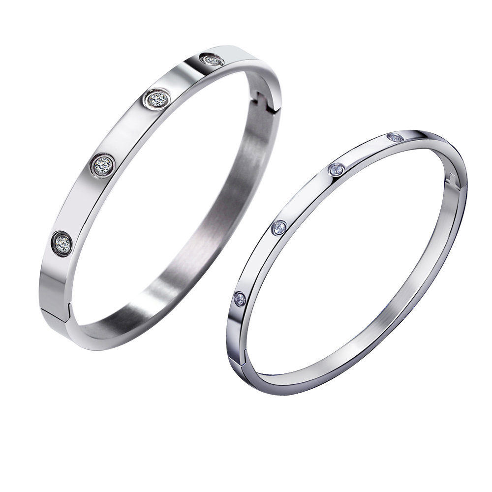 Couple Bracelet 316L Titnanium steel Bangle set Fast shipping Gent/Lady Sizes Strict Stainless steel Bangles Sets for lover
Couple Bracelet 316L Titnanium steel Bangle set Fast shipping Gent/Lady Sizes Strict Stainless steel Bangles Sets for lover