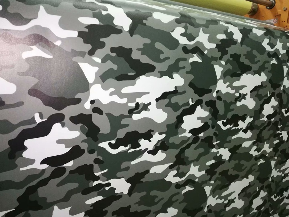 Green arictic white gray Camouflage Vinyl wrap for Vehicle car wrap Graphic Camo Truck Wrap covering foil Self adhesive 1.52x30m 5x98ft