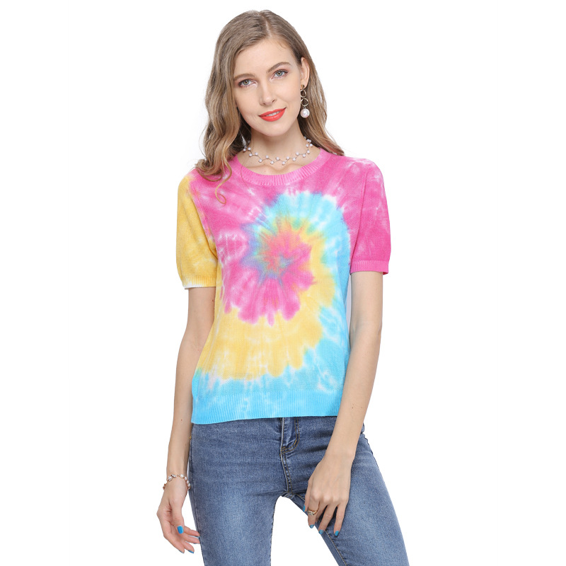 Large Size Women' Wear 2020 Summer Short Sleeve Sweater Pullover Round Neck Loose Knitted Top Hot Sell Jersey, Picture color
Large Size Women' Wear 2020 Summer Short Sleeve Sweater Pullover Round Neck Loose Knitted Top Hot Sell Jersey, Picture color