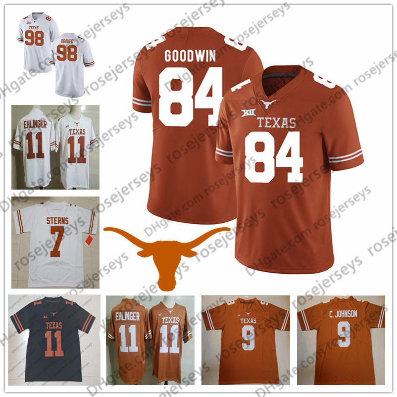 Texas Longhorns #46 Malik Jefferson 84 Marquise Goodwin 98 Brian Orakpo 5 Tre Watson 84 Humphrey 13 Brennan Eagles Orange Vintage Jersey 4XL, Black
Texas Longhorns #46 Malik Jefferson 84 Marquise Goodwin 98 Brian Orakpo 5 Tre Watson 84 Humphrey 13 Brennan Eagles Orange Vintage Jersey 4XL, Black