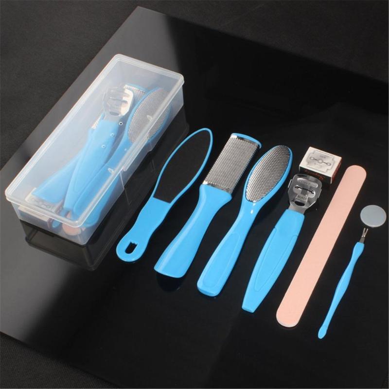 8 Pcs Durable Professional Pedicure Exfoliating Tools Avoid Dead Skin Manicure Set for Foot Skin Care Foot Scraper
8 Pcs Durable Professional Pedicure Exfoliating Tools Avoid Dead Skin Manicure Set for Foot Skin Care Foot Scraper
