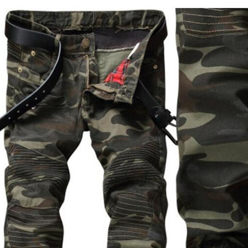 European style 2018 Men's jeans denim trousers, army green jeans camouflage straight Pants Slim jeans, Zippers Biker Men
European style 2018 Men's jeans denim trousers, army green jeans camouflage straight Pants Slim jeans, Zippers Biker Men