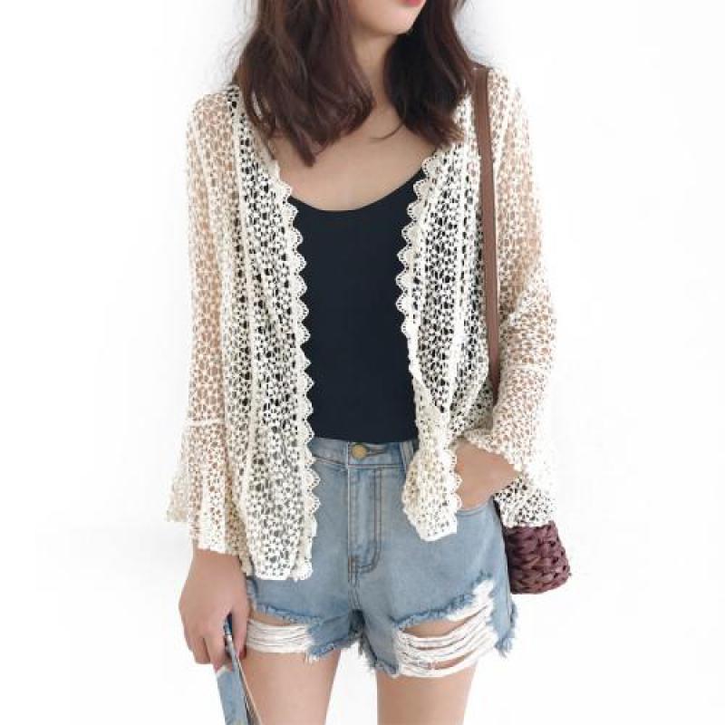 2020 New Summer Thin Hollowing Out Jacket Women Casual Long Sleeved Knitted Short Cardigan Coats Harajuku Clothes Outerwears
2020 New Summer Thin Hollowing Out Jacket Women Casual Long Sleeved Knitted Short Cardigan Coats Harajuku Clothes Outerwears