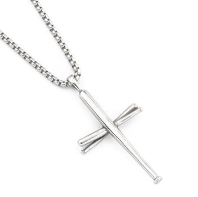 Baseball Bat Cross Pendant Necklace Hip Hop Gold Silver Black Color Stainless Steel Cross Necklace Gym Sports Biker Jewelry Gift DHL FREE
Baseball Bat Cross Pendant Necklace Hip Hop Gold Silver Black Color Stainless Steel Cross Necklace Gym Sports Biker Jewelry Gift DHL FREE