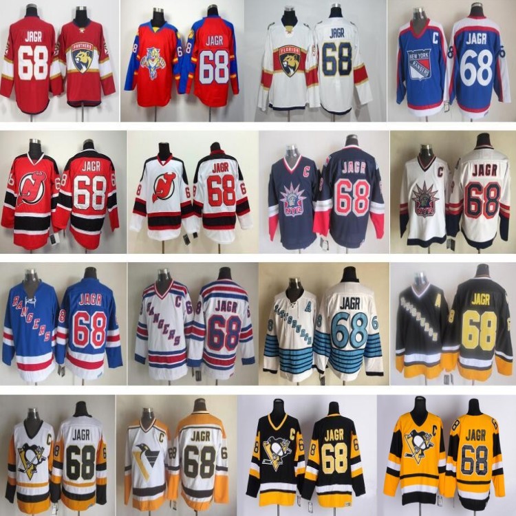 Men Pittsburgh 66 Mario Lemieux Jersey Penguins 68 Jaromir Jagr New York Rangers Florida Panthers Hockey Vintage CCM Black White Stitched, As pic
Men Pittsburgh 66 Mario Lemieux Jersey Penguins 68 Jaromir Jagr New York Rangers Florida Panthers Hockey Vintage CCM Black White Stitched, As pic
