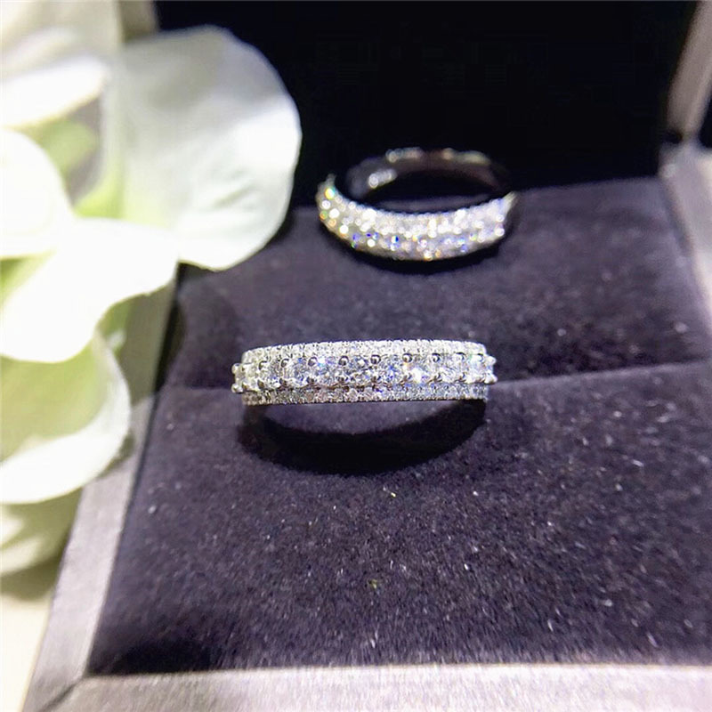 18k gold diamond ring Engagement&Wedding 0.5ct Natural Real Diamond Ring Jewellery have certificate 09 T200411