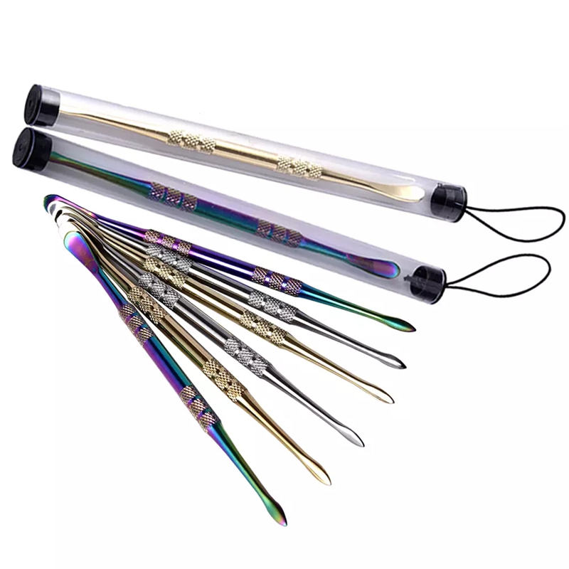 Wax dabber tools wax atomizer 121mm Dab Jar Tool Dry Herb Vaporizer Pen for Mat Silicone Container
Wax dabber tools wax atomizer 121mm Dab Jar Tool Dry Herb Vaporizer Pen for Mat Silicone Container