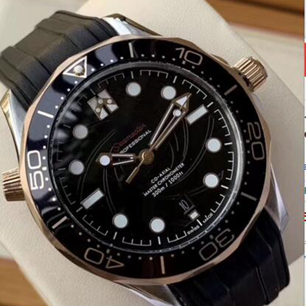 2020 Two Tone Co-Axial Master Automatic Mechanical Movement Black Ceramic Bezel Diver 300M 007 James Bond Men Watch Sea Rubber Wristwatches, Slivery;brown
2020 Two Tone Co-Axial Master Automatic Mechanical Movement Black Ceramic Bezel Diver 300M 007 James Bond Men Watch Sea Rubber Wristwatches, Slivery;brown