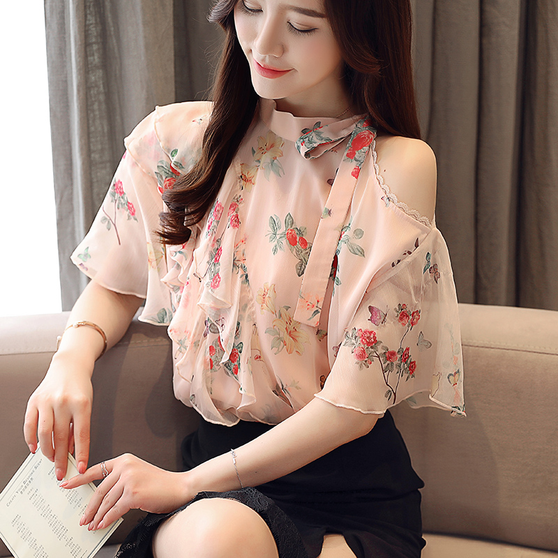 New flower print open shoulder lace female tops summer casual cold shoulder tops short sleeve loose blouse female blouses 306e5, Mixed
New flower print open shoulder lace female tops summer casual cold shoulder tops short sleeve loose blouse female blouses 306e5, Mixed