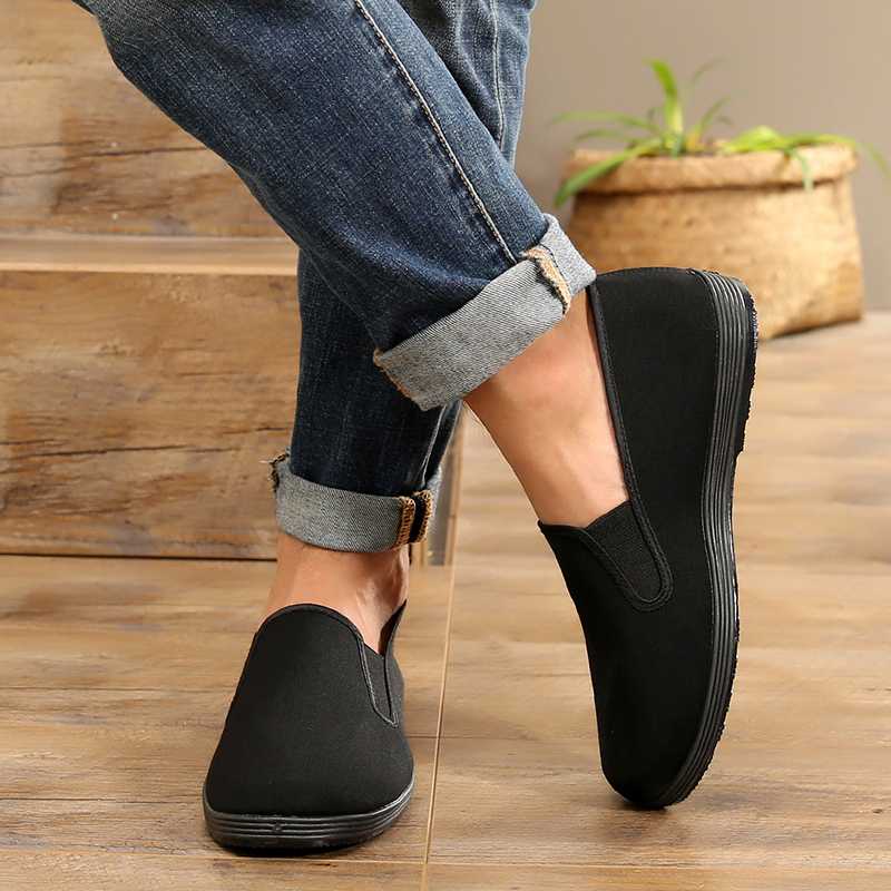 Chinese Kungfu Shoes Black Chinese Traditional Shoes Tai Chi Wushu Old Peking Bruce Lee Martial Art Sneakers, As pic
Chinese Kungfu Shoes Black Chinese Traditional Shoes Tai Chi Wushu Old Peking Bruce Lee Martial Art Sneakers, As pic