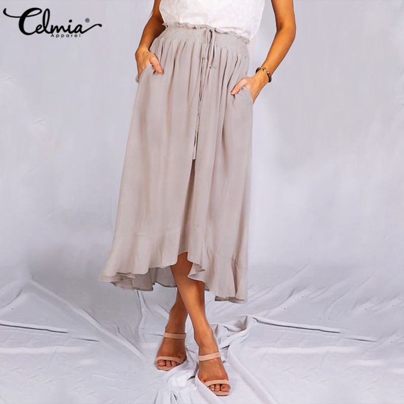 Celmia Party Pleated Skirt Women Fashion Ins Skirts Celmia Ruffles Loose Casual Skirts Lady Solid Office Elastic Waist Skirt 7, Black
Celmia Party Pleated Skirt Women Fashion Ins Skirts Celmia Ruffles Loose Casual Skirts Lady Solid Office Elastic Waist Skirt 7, Black