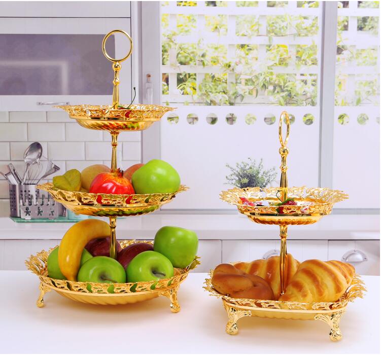 fashion Europegold 2/3 layers metal fruit tray/bowl serving platter decorative tray golden tray for home decoration SG100
fashion Europegold 2/3 layers metal fruit tray/bowl serving platter decorative tray golden tray for home decoration SG100