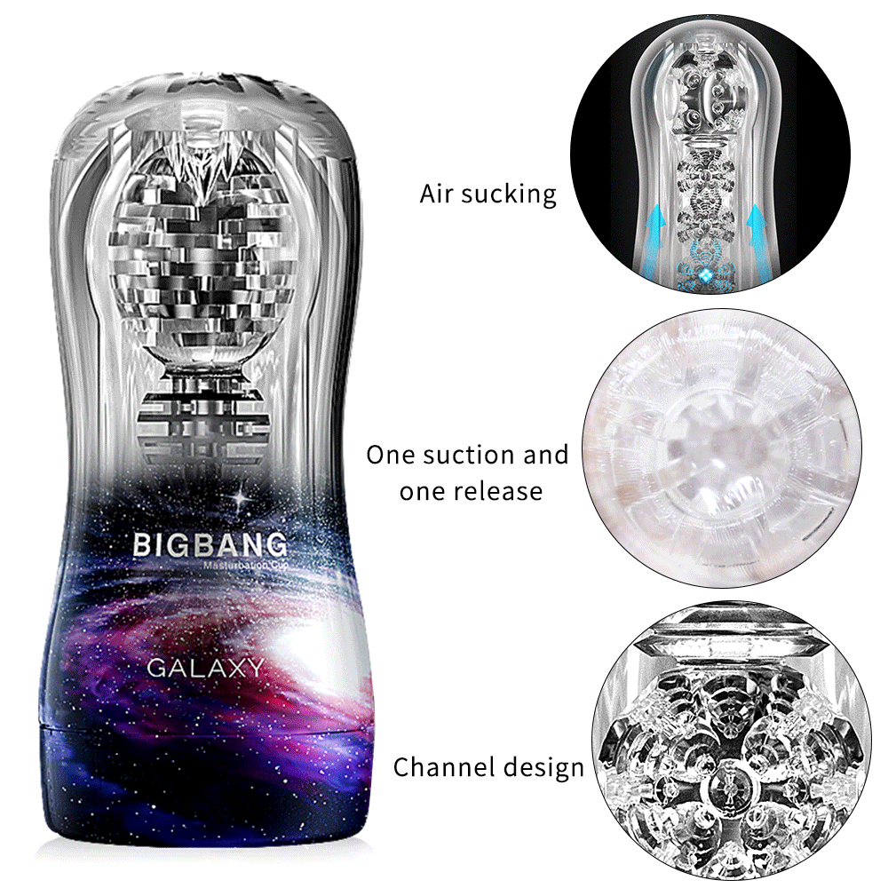 NEW Male Enlarge Cock Vibrating Sucking Penis Exercise Delay Trainer Pumps Automatic Telescopic Masturbation Cup Sex Machine Y191010