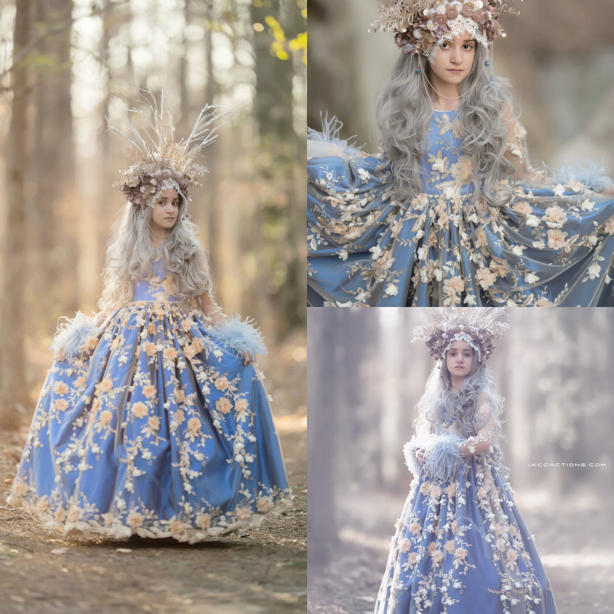 2019 Latest Long Flower Girl Dresses A Line Jewel Neck Lace 3D Floral Appliqued Feather Girls Pageant Dress Birthday Party Gowns Kids Formal