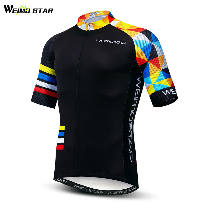Weimostar Summer Cycling Jersey Men Short Sleeve Bicycle Cycling Clothing Road Bike mtb Jersey Shirt, Color 1
Weimostar Summer Cycling Jersey Men Short Sleeve Bicycle Cycling Clothing Road Bike mtb Jersey Shirt, Color 1