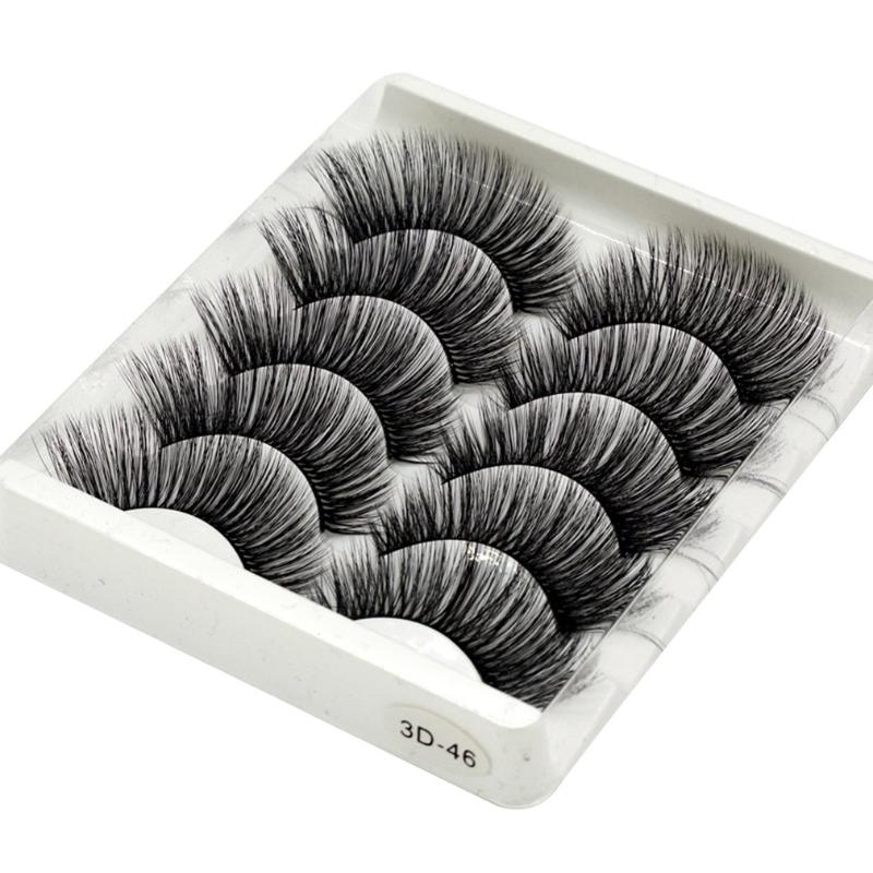 3D Handmade Fiber False Eyelashes Five Pairs Of Soft And Comfortable Cotton Wire Stem Stereo Multi-Layer Eyelashes
3D Handmade Fiber False Eyelashes Five Pairs Of Soft And Comfortable Cotton Wire Stem Stereo Multi-Layer Eyelashes
