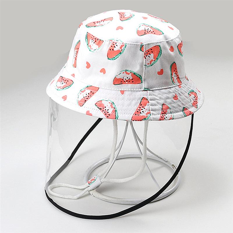Lovely Sun Hat Creative Sunscreen Hat Dustproof Fishermans Cap Spittle-proof Cap for Kids Children with Cover, White watermelon
Lovely Sun Hat Creative Sunscreen Hat Dustproof Fishermans Cap Spittle-proof Cap for Kids Children with Cover, White watermelon