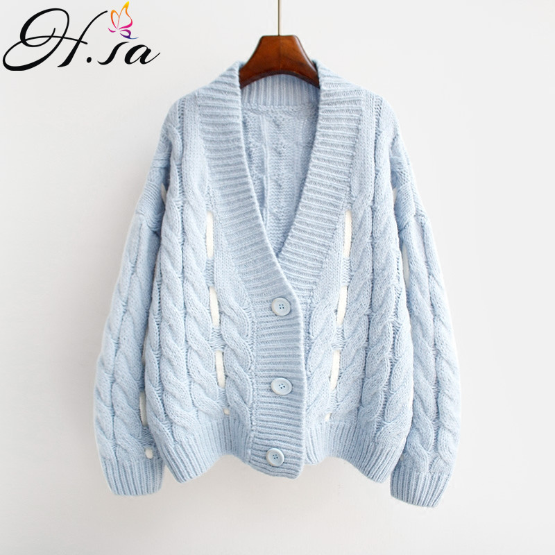 HSA Sweater Cardigan for Women Button Lace Up Knit Sweater Poncho 2018 Fall Fashion Hollow Out Cardigans casaco feminina, Jh1821 blue
HSA Sweater Cardigan for Women Button Lace Up Knit Sweater Poncho 2018 Fall Fashion Hollow Out Cardigans casaco feminina, Jh1821 blue