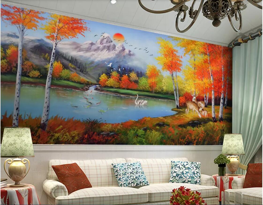 3d wallpaper custom photo mural Flowing water, wealth, cornucopia, landscape, oil painting, background wall murals wallpaper for walls 3 d, Pink
3d wallpaper custom photo mural Flowing water, wealth, cornucopia, landscape, oil painting, background wall murals wallpaper for walls 3 d, Pink