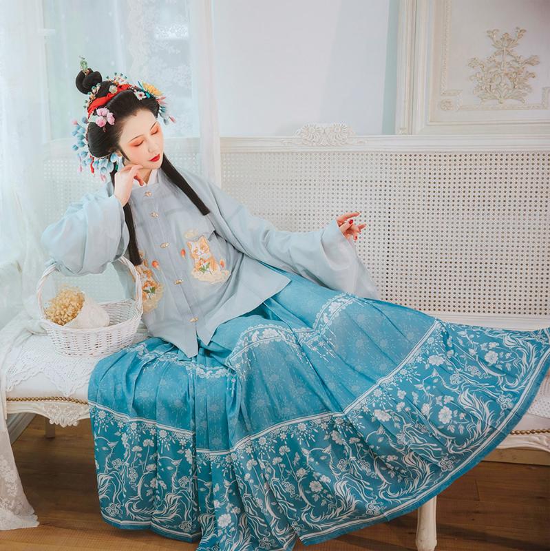 New Chinese Traditional Dress Hanfu Women Cosplay Performance Clothing Chinese Folk Dance Costumes Hanfu Rave Clothes DQS4734, Top 3
New Chinese Traditional Dress Hanfu Women Cosplay Performance Clothing Chinese Folk Dance Costumes Hanfu Rave Clothes DQS4734, Top 3