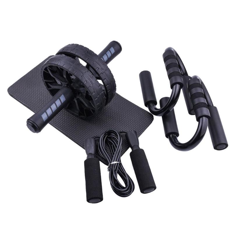 No Noise Abdominal Press Wheel For Arm Waist Exercise Gym Fitness Muscle Exercise Equipment With Jump Rope Push up stand, Black
No Noise Abdominal Press Wheel For Arm Waist Exercise Gym Fitness Muscle Exercise Equipment With Jump Rope Push up stand, Black
