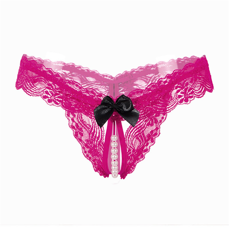 Women Sexy Lingerie hot erotic sexy panties open crotch porn transparent lace underwear crothless underpants g-string sex wear T191101