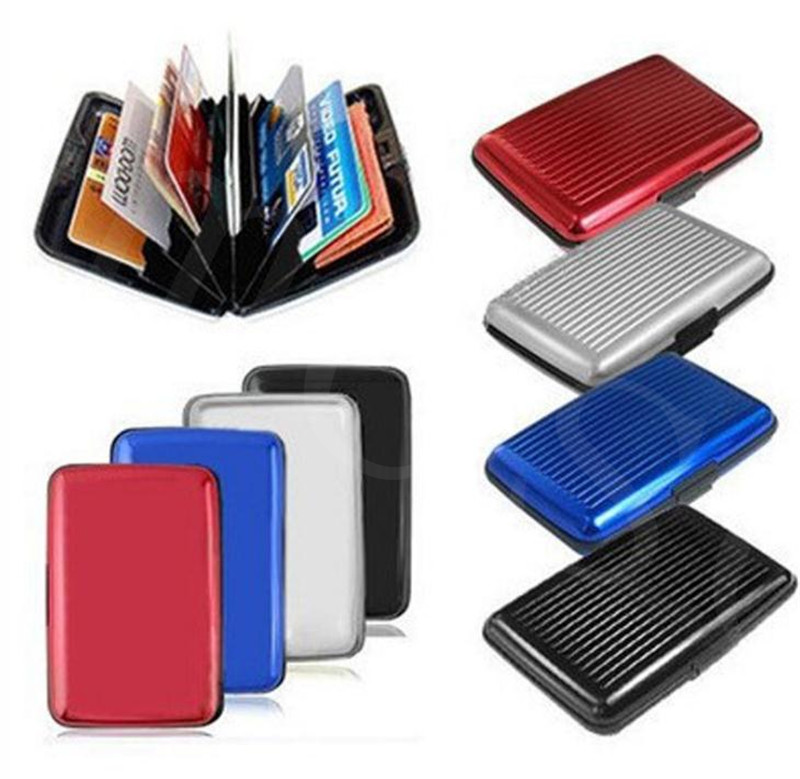 10 colors Aluminum Business ID Credit Card Wallet Waterproof RFID Card Holder Pocket Case Box fast shipping dc904, Brown;gray
10 colors Aluminum Business ID Credit Card Wallet Waterproof RFID Card Holder Pocket Case Box fast shipping dc904, Brown;gray