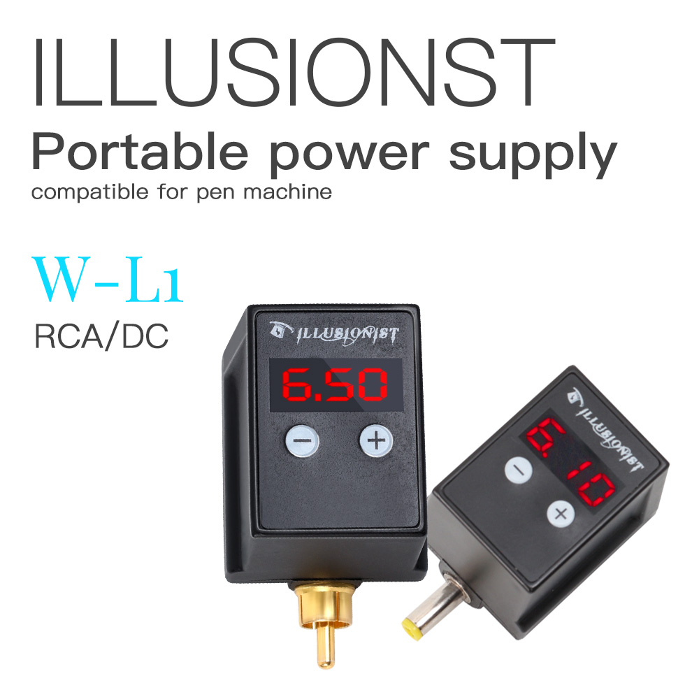 Wireless Tattoo Power Supply Mini Rechargeable Battery Fast Charge DC RCA Connection for Tattoo Pen Machine
Wireless Tattoo Power Supply Mini Rechargeable Battery Fast Charge DC RCA Connection for Tattoo Pen Machine
