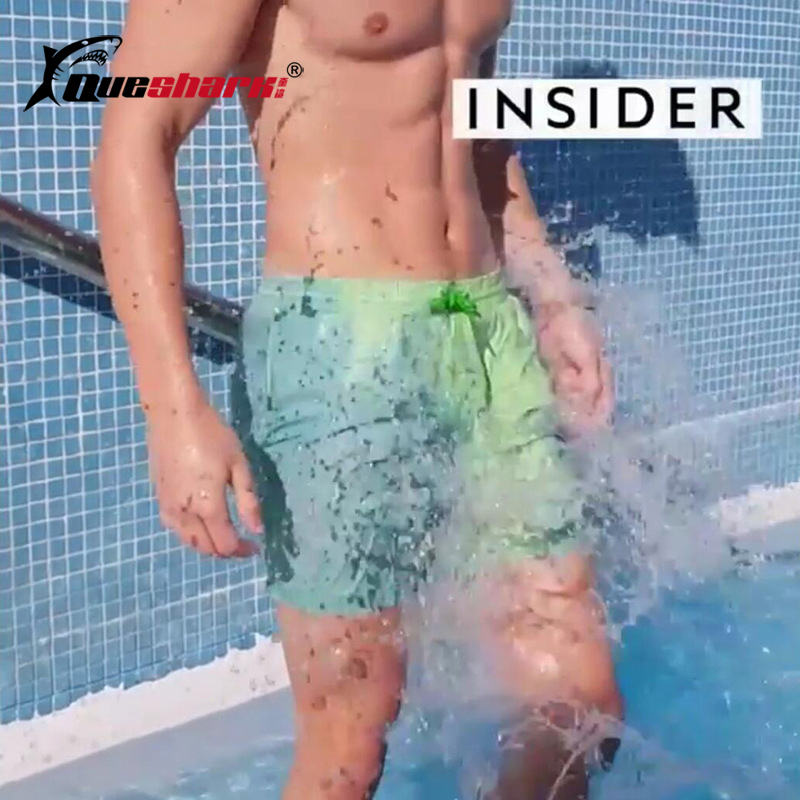 Men Beach ShortsMagic Changable Color Pool Pants Quick Dry High Temperature Discoloration Surfing Shorts Summer Swimming Trunks
Men Beach ShortsMagic Changable Color Pool Pants Quick Dry High Temperature Discoloration Surfing Shorts Summer Swimming Trunks