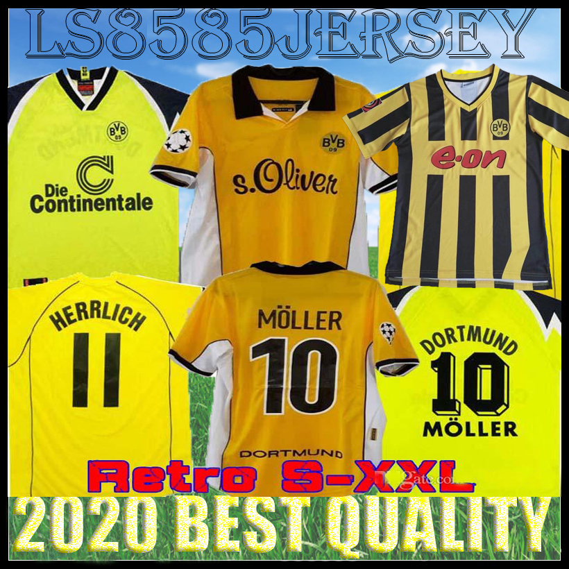 retro Dortmund 98 99 00 01 02 home soccer jerseys classic football shirts Lewandowski ROSICKY BOBIC KOLLER 95 96 97 94 95 12 13 REUS MÖLLER top quality home jerseys, Black
retro Dortmund 98 99 00 01 02 home soccer jerseys classic football shirts Lewandowski ROSICKY BOBIC KOLLER 95 96 97 94 95 12 13 REUS MÖLLER top quality home jerseys, Black