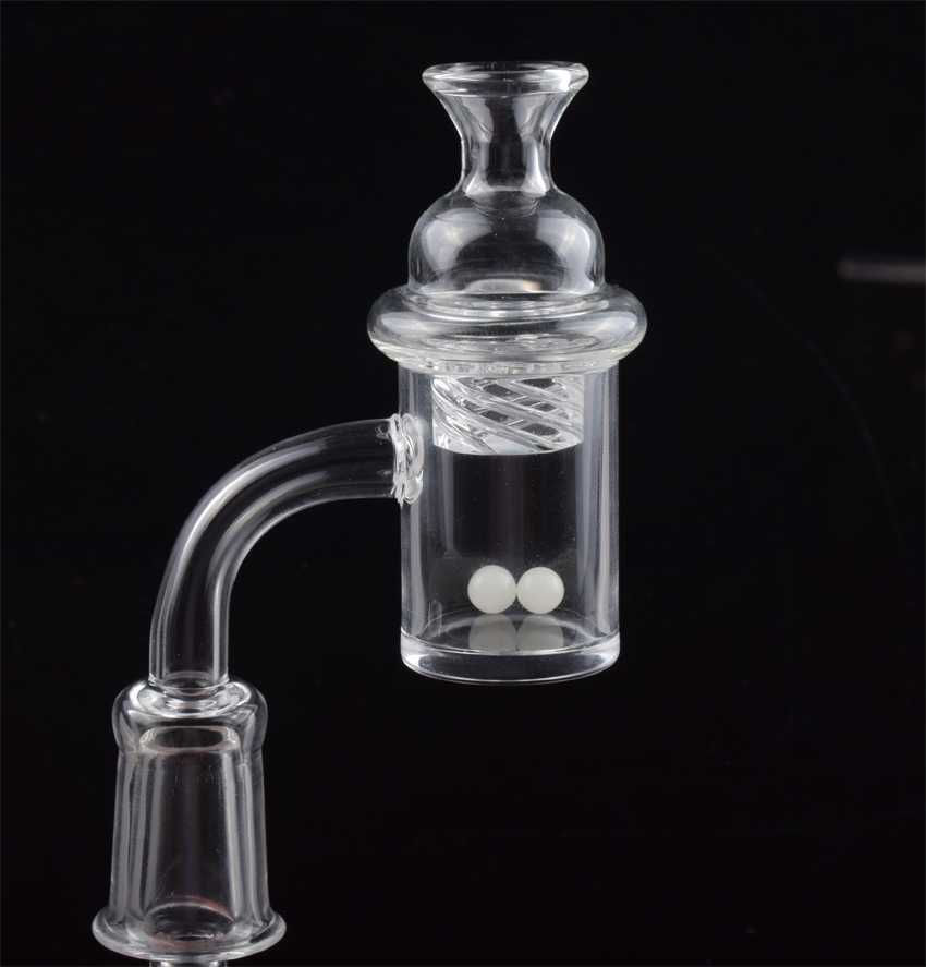 New Quartz Banger Nail with Spinning Carb Cap and Luminous Glowing Terp Pearl Female Male 10mm 14mm 18mm 45&90 Degrees For Glass Bongs
New Quartz Banger Nail with Spinning Carb Cap and Luminous Glowing Terp Pearl Female Male 10mm 14mm 18mm 45&90 Degrees For Glass Bongs
