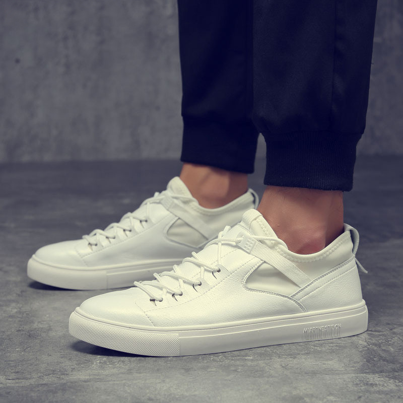mens casual shoes hot sale white sneakers leather shoes men designer shoes men high quality hombre, Black
mens casual shoes hot sale white sneakers leather shoes men designer shoes men high quality hombre, Black