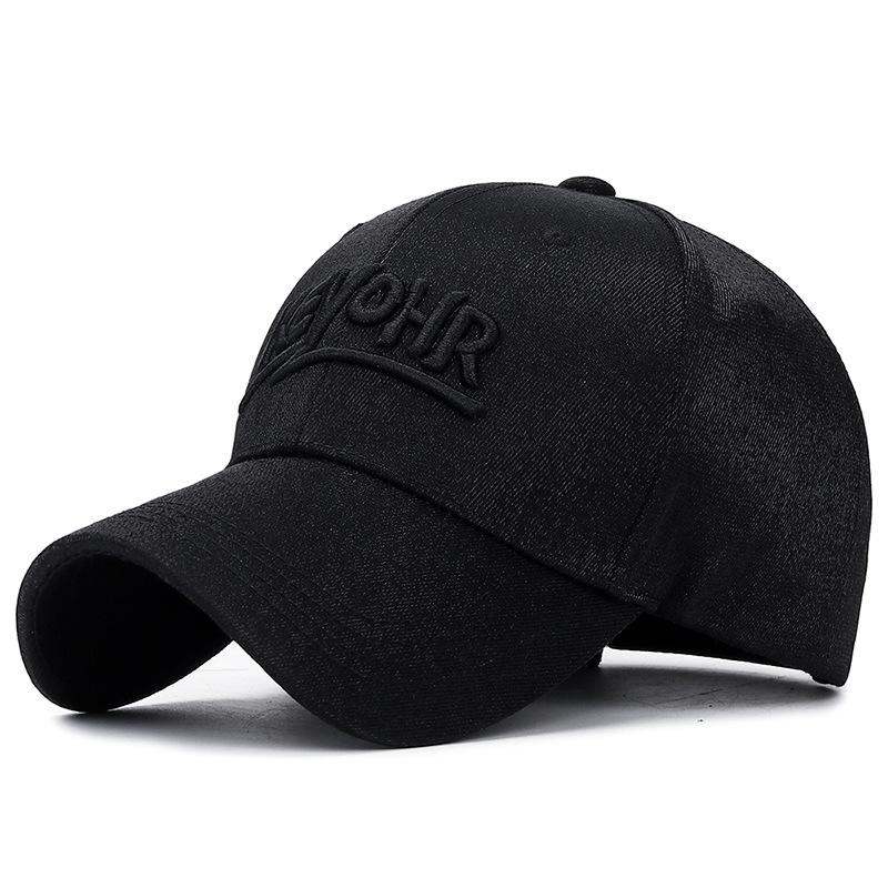 Fashion-COKK Baseball Cap Women Letter Embroidery Snapback Hats For WomUnisex Dad Hat Female Gorras Black Cap Korean Hip Hop New