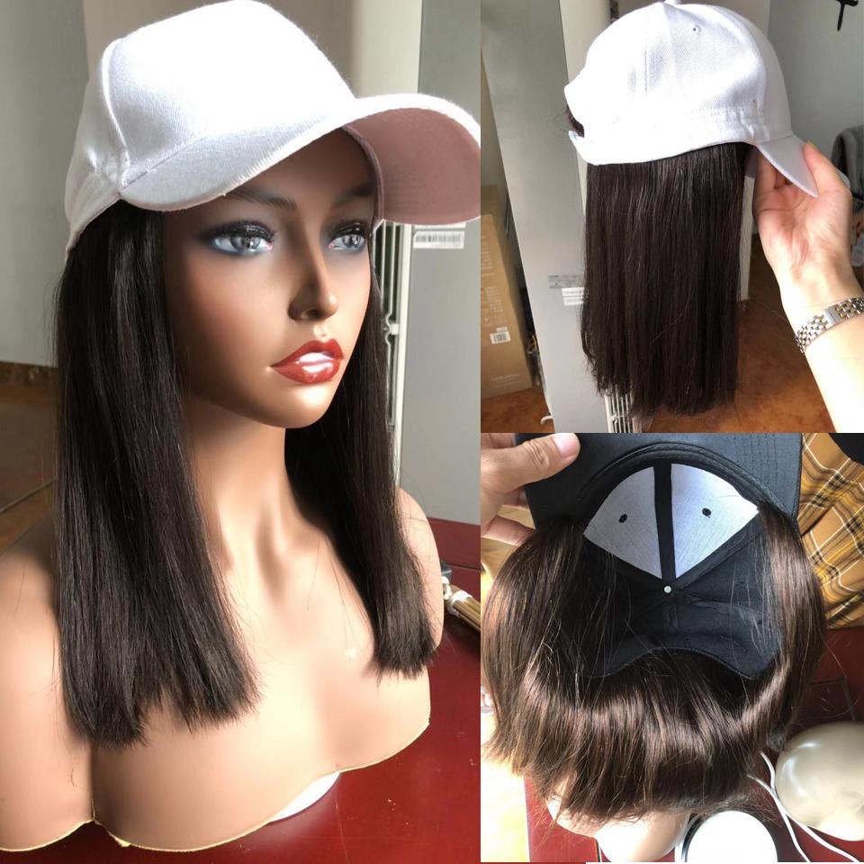 Baseball Cap With Human Hair For Women Remy Straight Brazilian Cap Wig #1B or #2 Color 12 inches Human Hair Wigs, Black
Baseball Cap With Human Hair For Women Remy Straight Brazilian Cap Wig #1B or #2 Color 12 inches Human Hair Wigs, Black