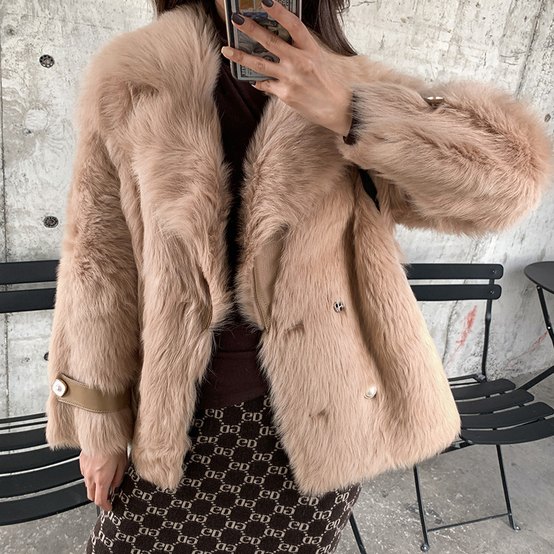 Vintge Natural Fur Coat Female Winter Wool Coats Women Clothes 2019 Korean Double Faced Fur Tops 100% Wool Jackets Hiver 19016, Yanmai
Vintge Natural Fur Coat Female Winter Wool Coats Women Clothes 2019 Korean Double Faced Fur Tops 100% Wool Jackets Hiver 19016, Yanmai