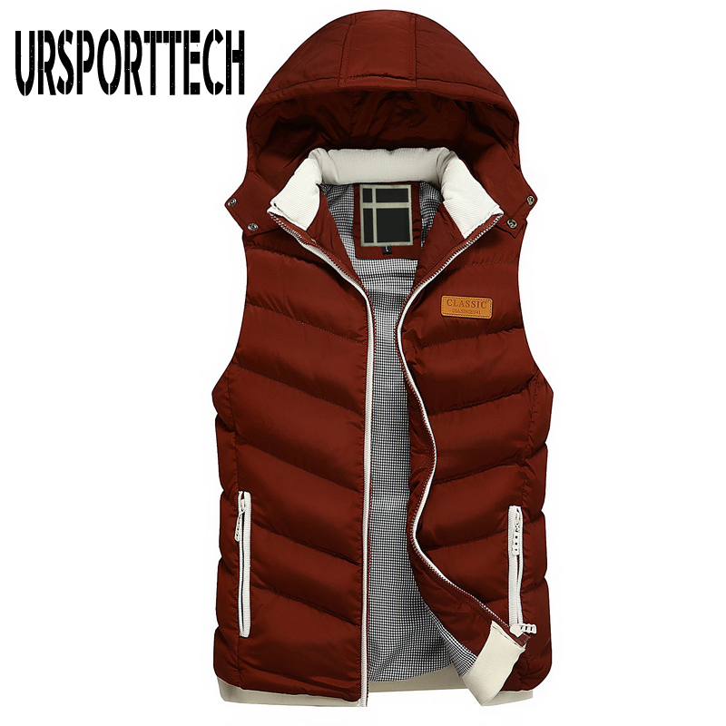 Autumn Winter Mens Vest Jacket Men's Sleeveless Waistcoat Mens Fashion Cotton-padded Sleeveless Vest Overcoats Hat Detachable, Silver
Autumn Winter Mens Vest Jacket Men's Sleeveless Waistcoat Mens Fashion Cotton-padded Sleeveless Vest Overcoats Hat Detachable, Silver