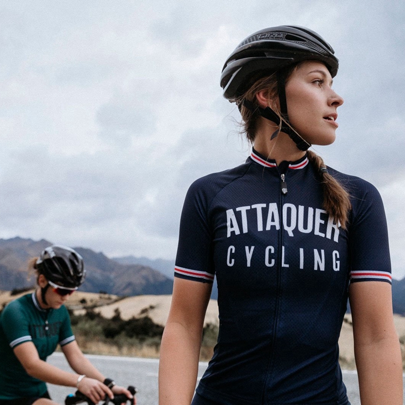 Attaquer Traditional cycling jersey women Flag style bicycle riding shirt Female short sleeve sport wear blusas mujer de moda
Attaquer Traditional cycling jersey women Flag style bicycle riding shirt Female short sleeve sport wear blusas mujer de moda