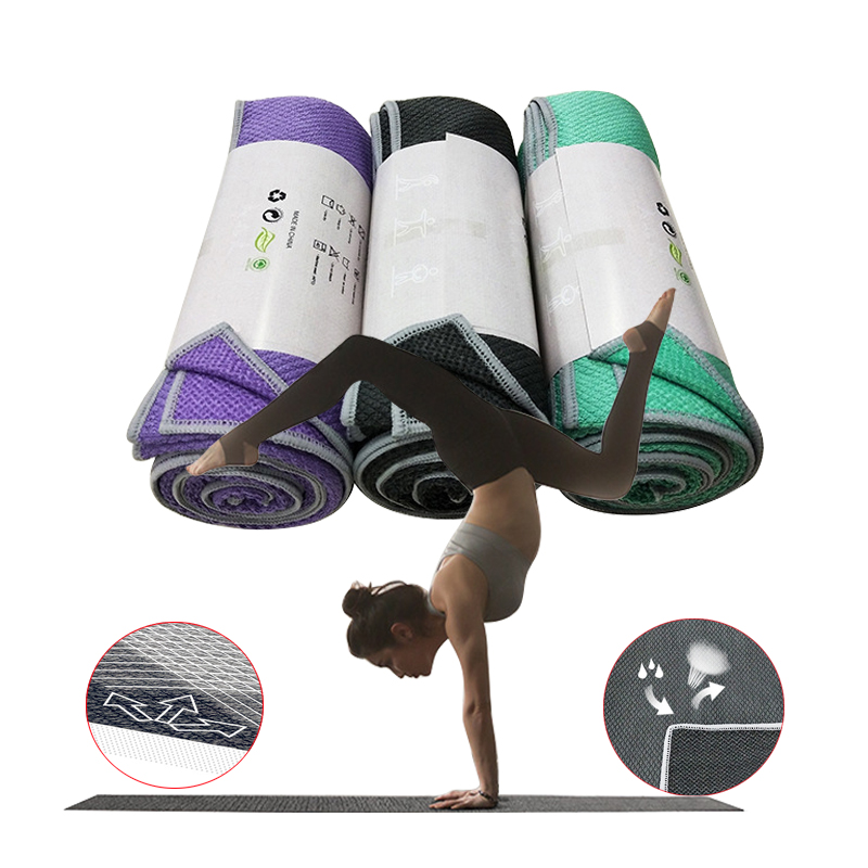 65*186cm Microfiber Aerobic Yoga Towel Hot Yoga Double-sided Non Slip Mat Towels Sports Gym Exercise Pilates Workout Blankets, Purple
65*186cm Microfiber Aerobic Yoga Towel Hot Yoga Double-sided Non Slip Mat Towels Sports Gym Exercise Pilates Workout Blankets, Purple