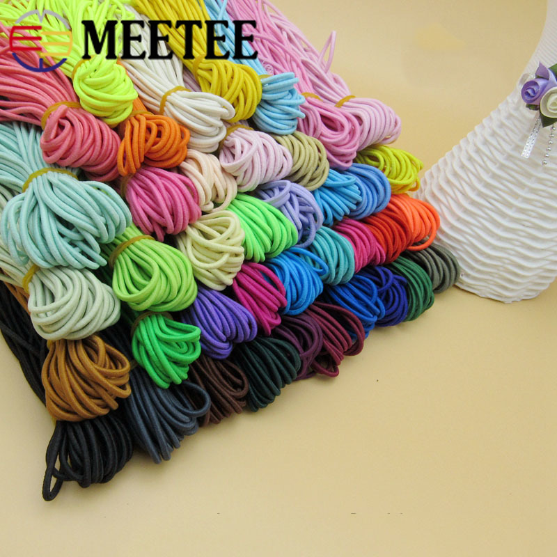 20Meters 5mm Eco-Friendly Round Elastic Cord Soft Stretch Elastic Bands Rope For Baby Clothes Pant Belt Garment Accessories, White
20Meters 5mm Eco-Friendly Round Elastic Cord Soft Stretch Elastic Bands Rope For Baby Clothes Pant Belt Garment Accessories, White